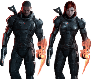 This is the Avatar Image for the Male Commander Shepard (Mass Effect) AI Voice and Text to Speech Generator